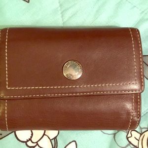 Coach brown wallet
